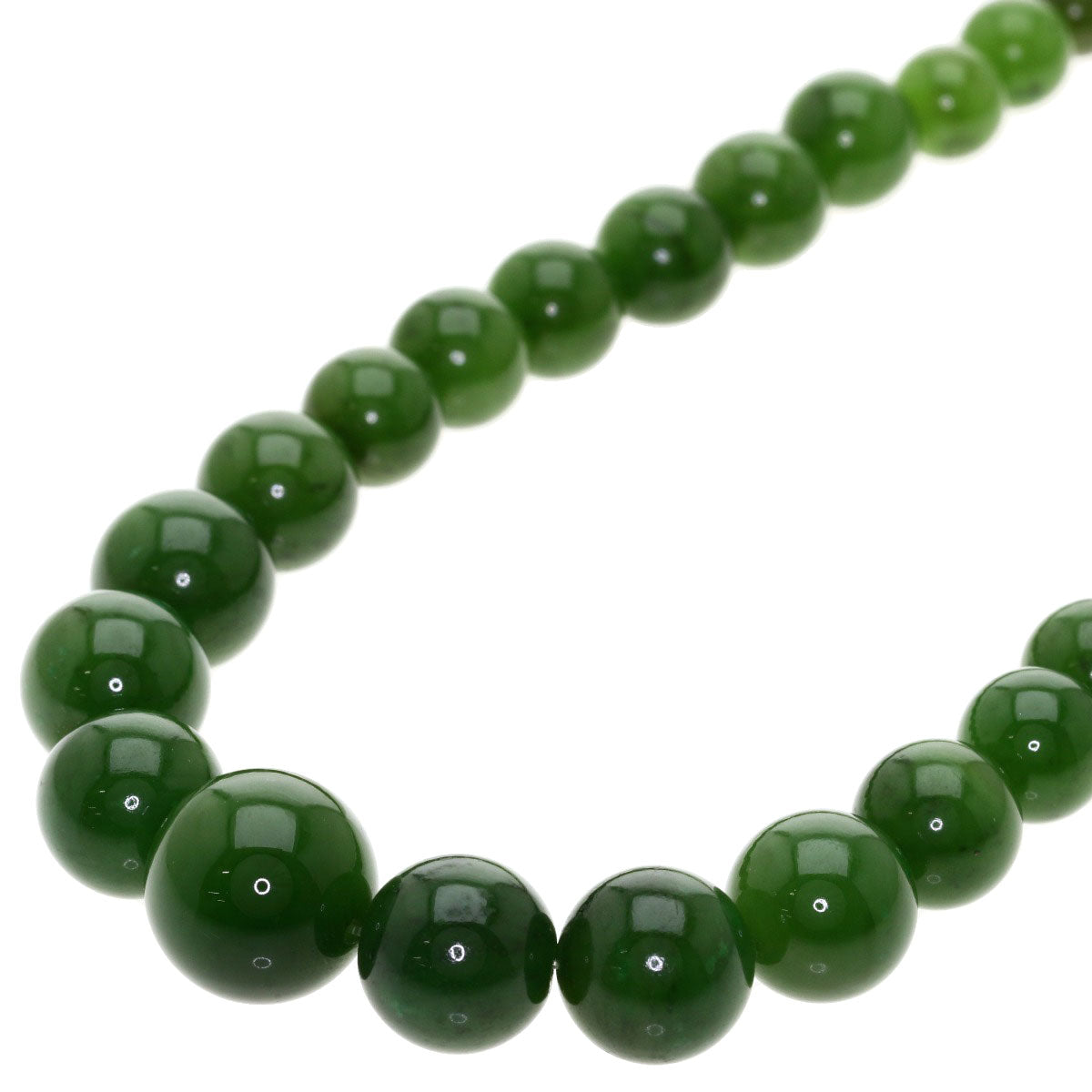 SELECT JEWELRY セレクトジュエリー カラーストーン グリーン ネックレス 金属製 レディース 中古