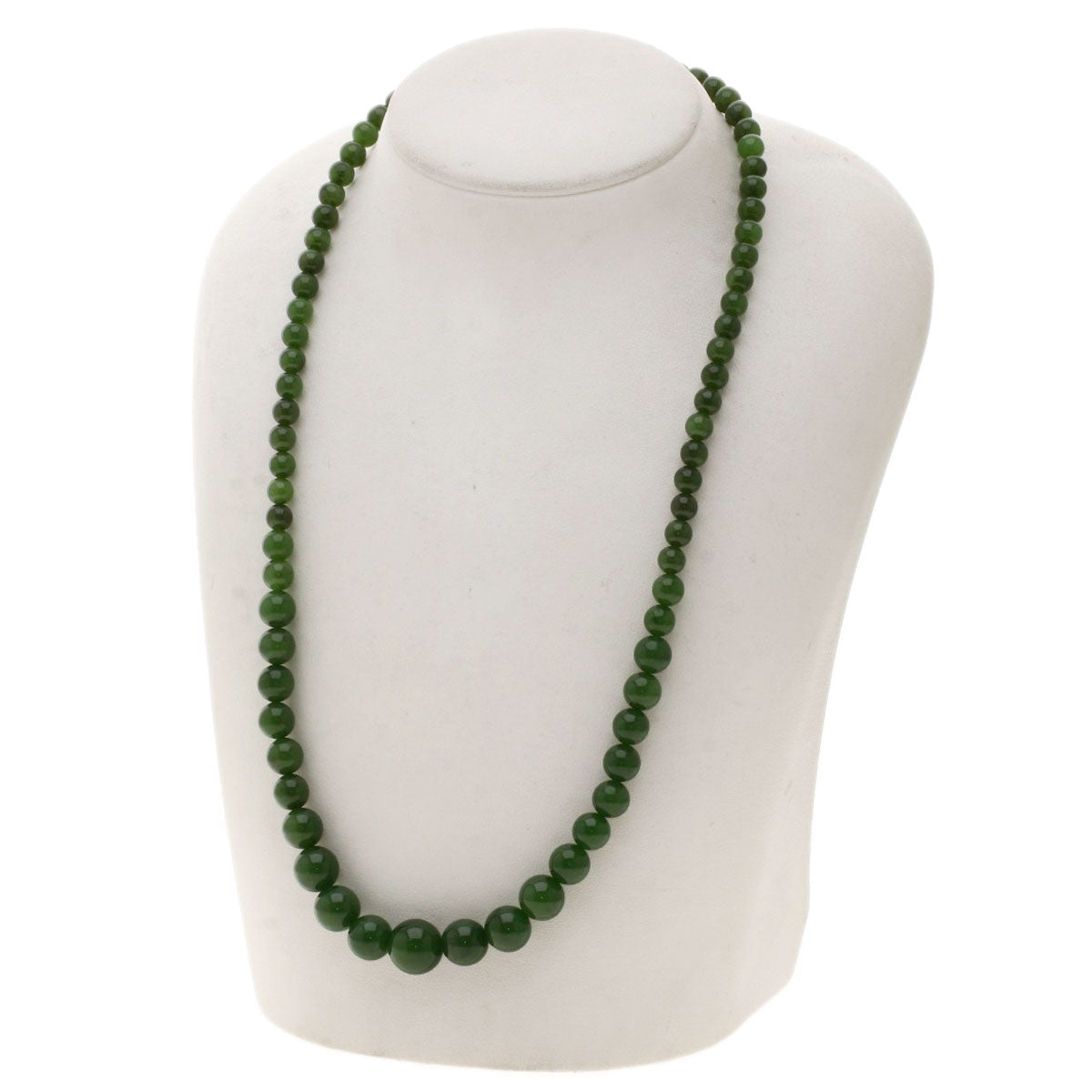 SELECT JEWELRY セレクトジュエリー カラーストーン グリーン ネックレス 金属製 レディース 中古