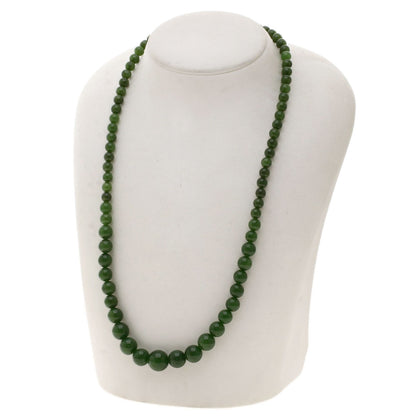 SELECT JEWELRY セレクトジュエリー カラーストーン グリーン ネックレス 金属製 レディース 中古