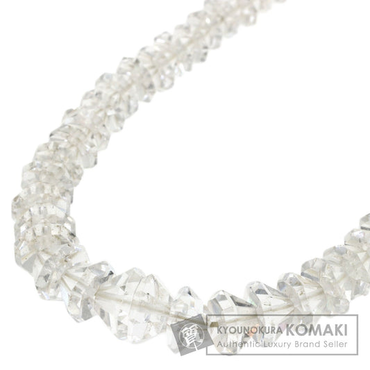 SELECT JEWELRY セレクトジュエリー カラーストーン クリア ネックレス SV レディース 中古