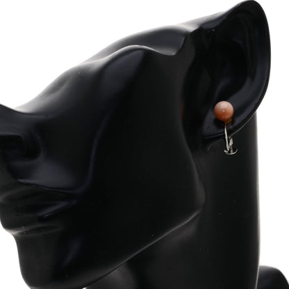 SELECT JEWELRY セレクトジュエリー サンゴ 珊瑚 イヤリング SV レディース 中古