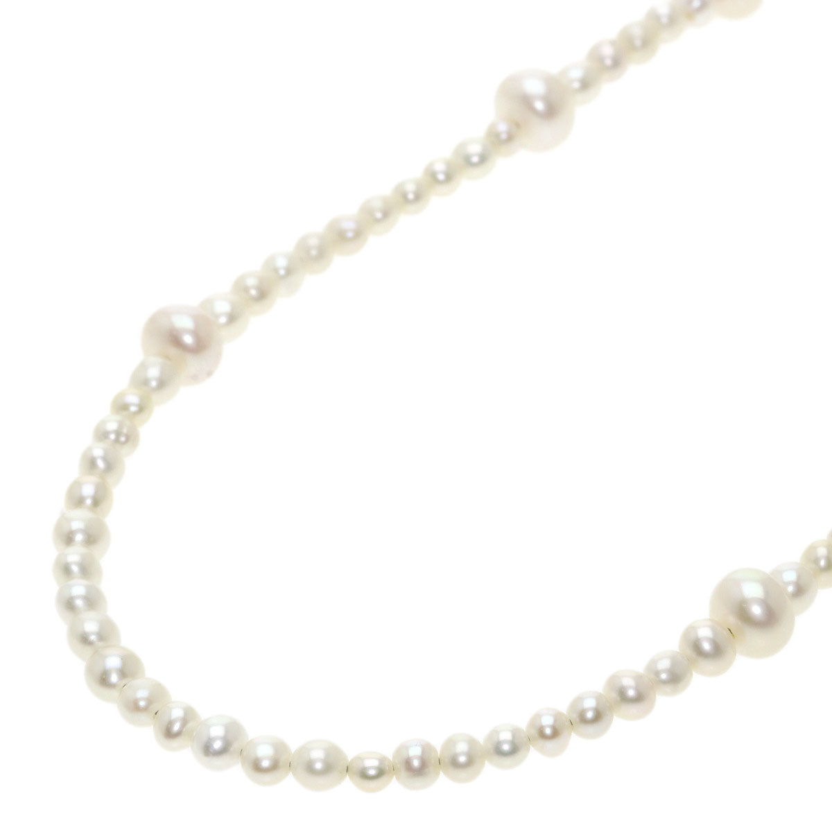 SELECT JEWELRY セレクトジュエリー パール 真珠 ネックレス SV レディース 中古