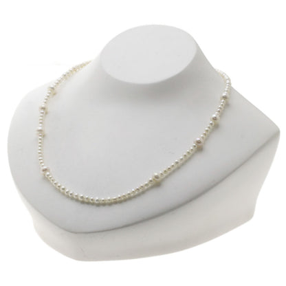 SELECT JEWELRY セレクトジュエリー パール 真珠 ネックレス SV レディース 中古