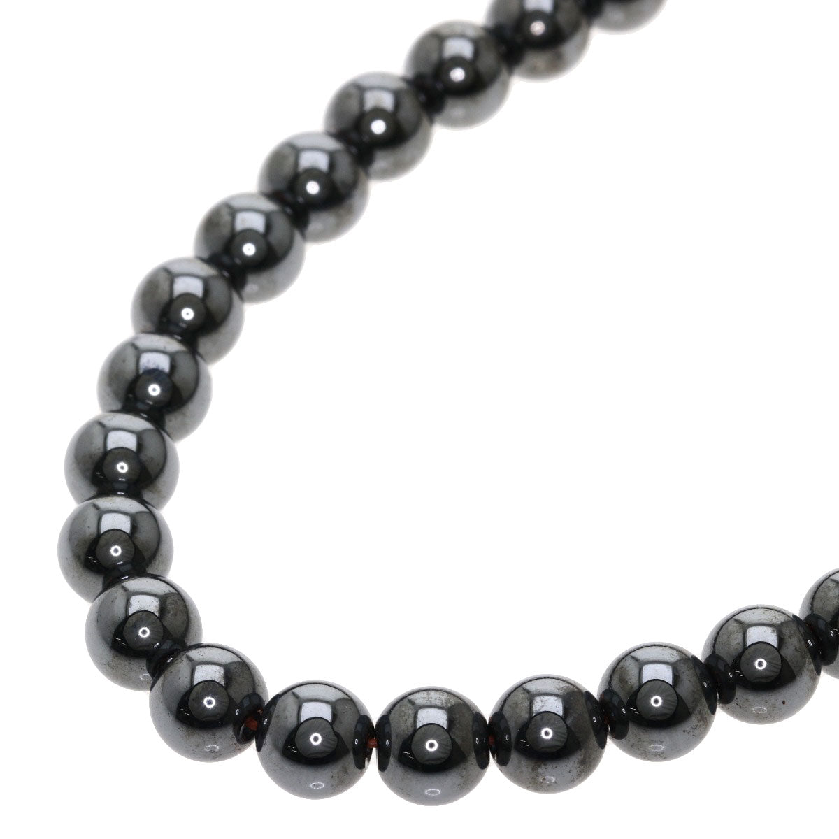 SELECT JEWELRY セレクトジュエリー カラーストーン ブラックシルバー ネックレス 金属製 レディース 中古