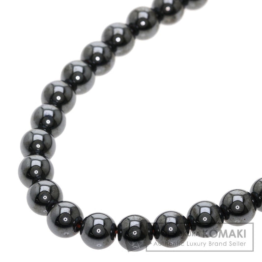 SELECT JEWELRY セレクトジュエリー カラーストーン ブラックシルバー ネックレス 金属製 レディース 中古