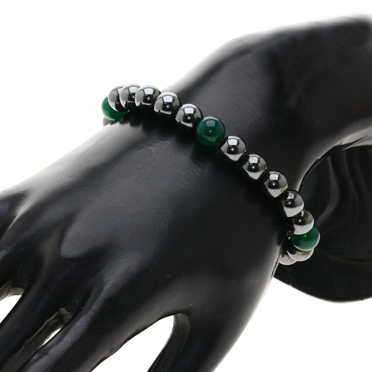 SELECT JEWELRY セレクトジュエリー ヘマタイト メノウ 水晶 磁気入り 2点セット ネックレス レディース 中古