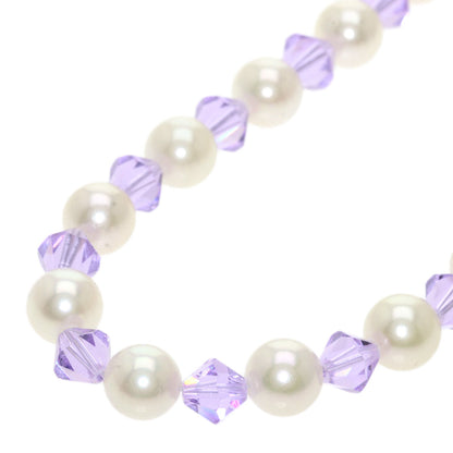 SELECT JEWELRY セレクトジュエリー パール 真珠 ビーズ ネックレス SV レディース 中古