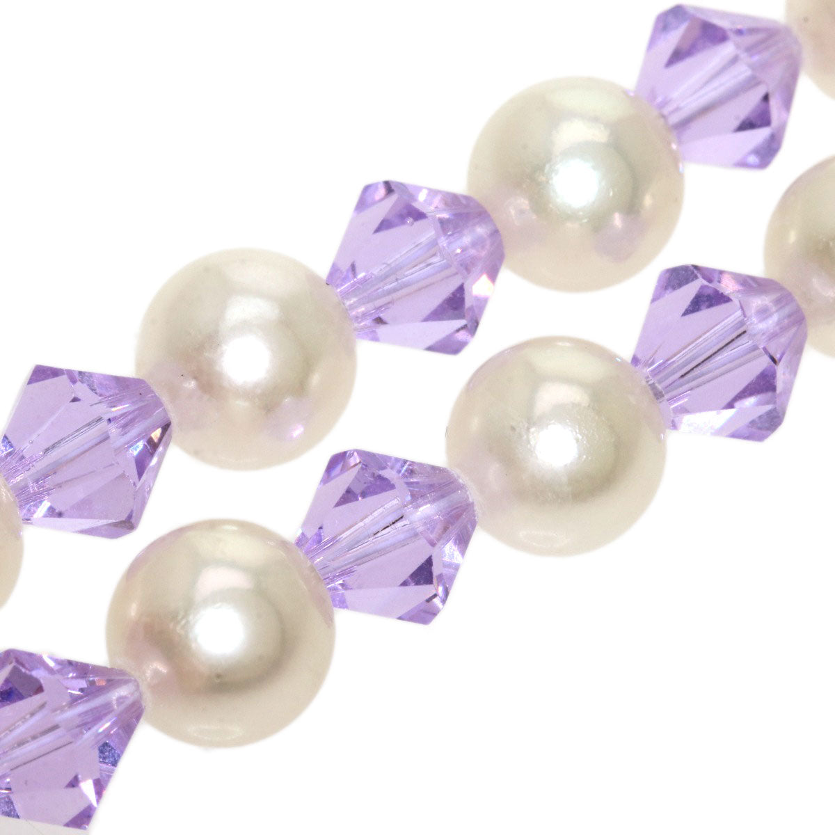SELECT JEWELRY セレクトジュエリー パール 真珠 ビーズ ネックレス SV レディース 中古