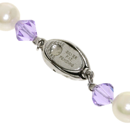 SELECT JEWELRY セレクトジュエリー パール 真珠 ビーズ ネックレス SV レディース 中古
